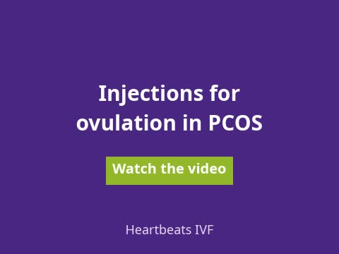 Watch the video: injections for ovulation in PCOS